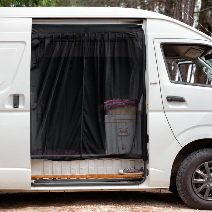 Living in a Bubble Magnetic Flyscreen for Vans - Sliding Door130x160