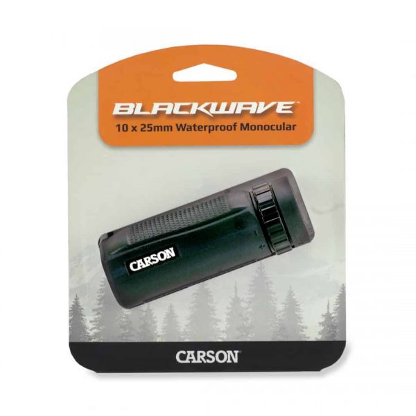 Carson Blackwave 10 x 25mm Waterproof Monocular