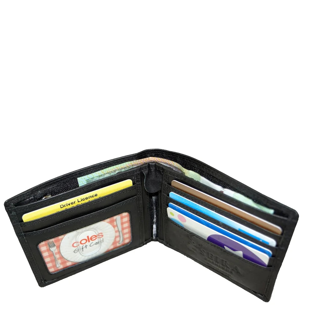 Seira Fashions Genuine Leather RFID Protected Wallet