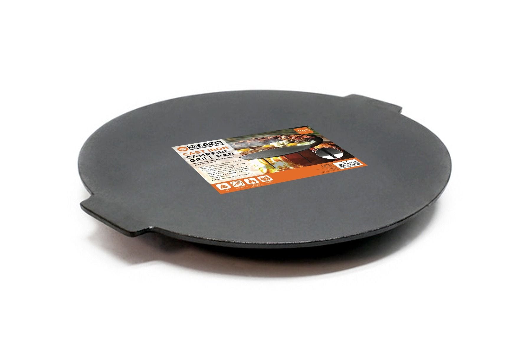 Wildtrak Cast Iron Fire Grill Pan