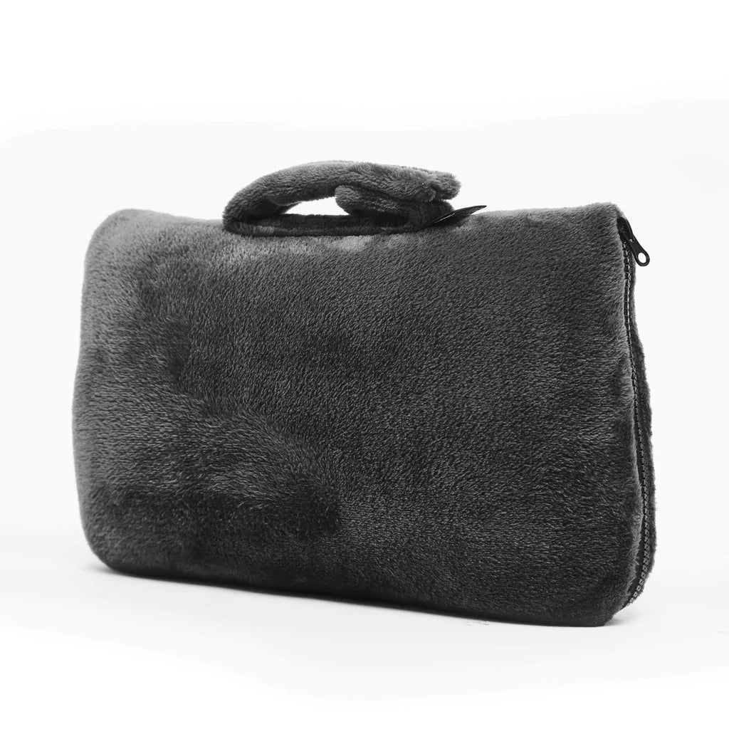 Cabeau Fold 'N' Go Travel Blanket - Charcoal