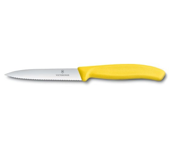 Victorinox Serated Paring Knife Pointed Tip 10cm