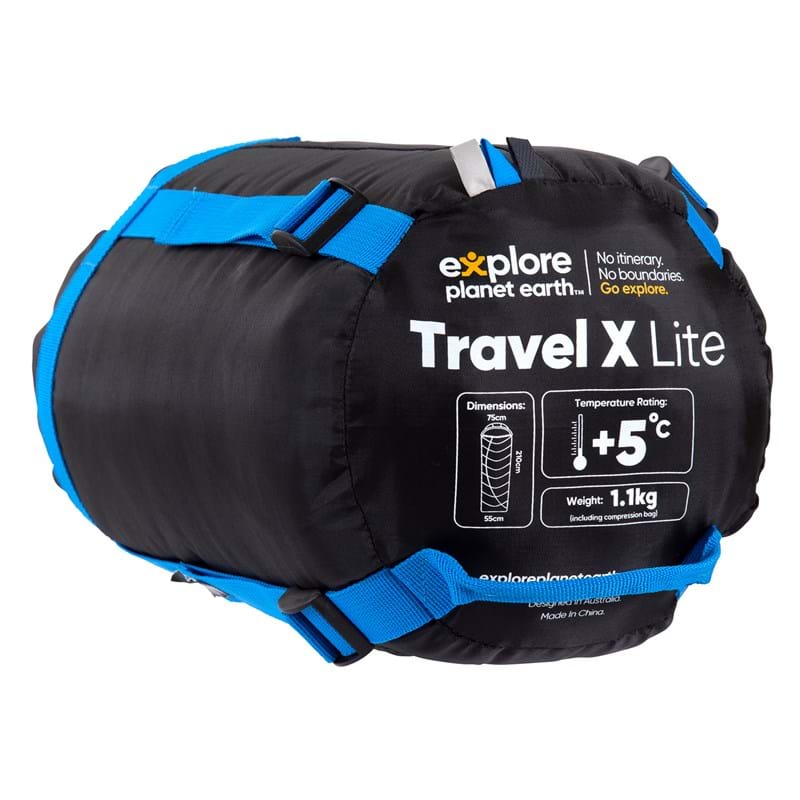 Explore Planet Earth Travel X Lite Sleeping Bag (+5 degrees)
