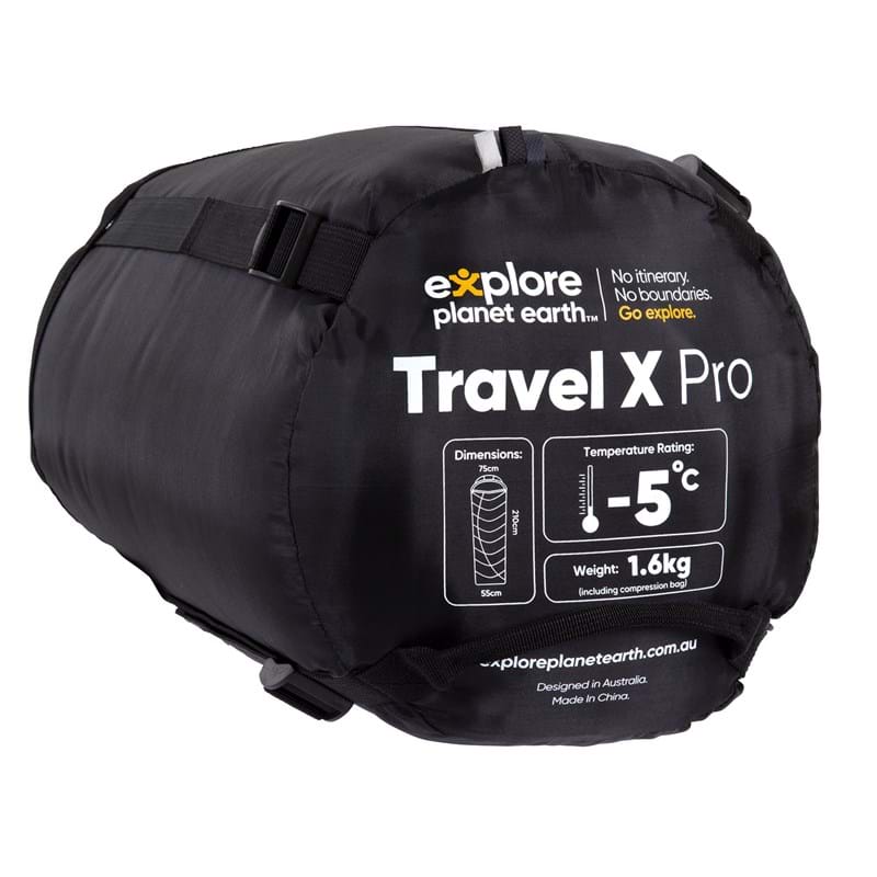 Explore Planet Earth  Travel X Pro Sleeping Bag (-5 Degrees)