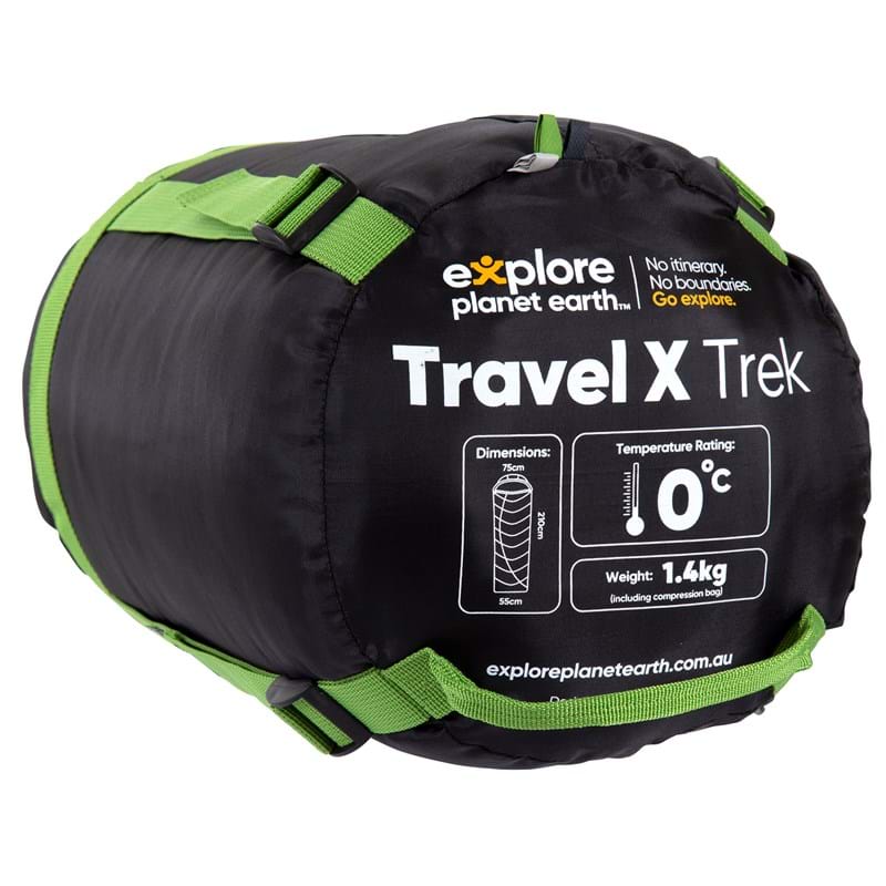 Explore Planet Earth Travel X Trek Sleeping Bag  (0 Degrees)