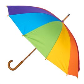 Clifton 16 Rib Rainbow Umbrella