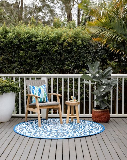 Fab Habitat Indoor/Outdoor Rug - Pushpa