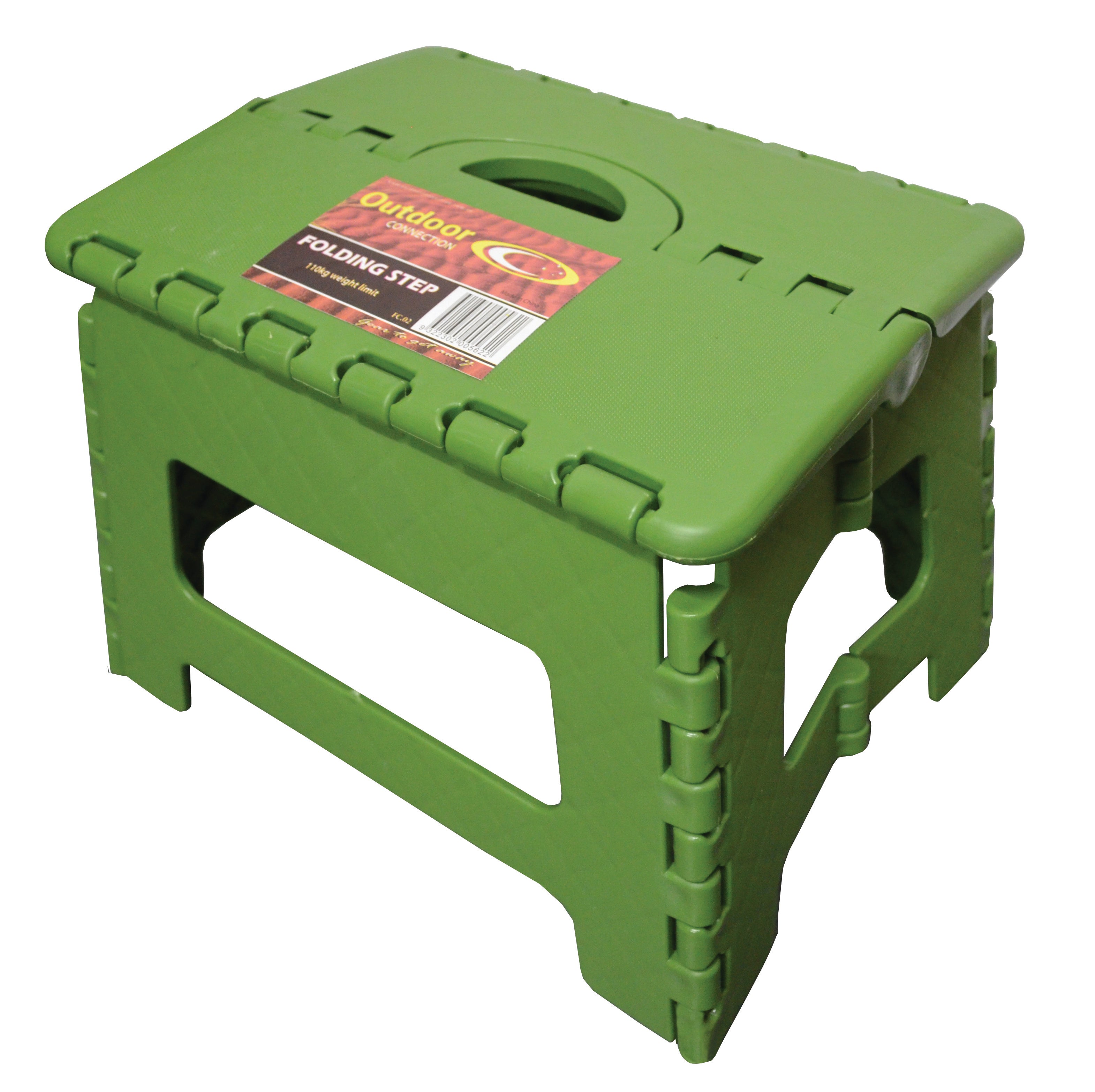 Outdoor Connection Moulded Plastic Folding Step