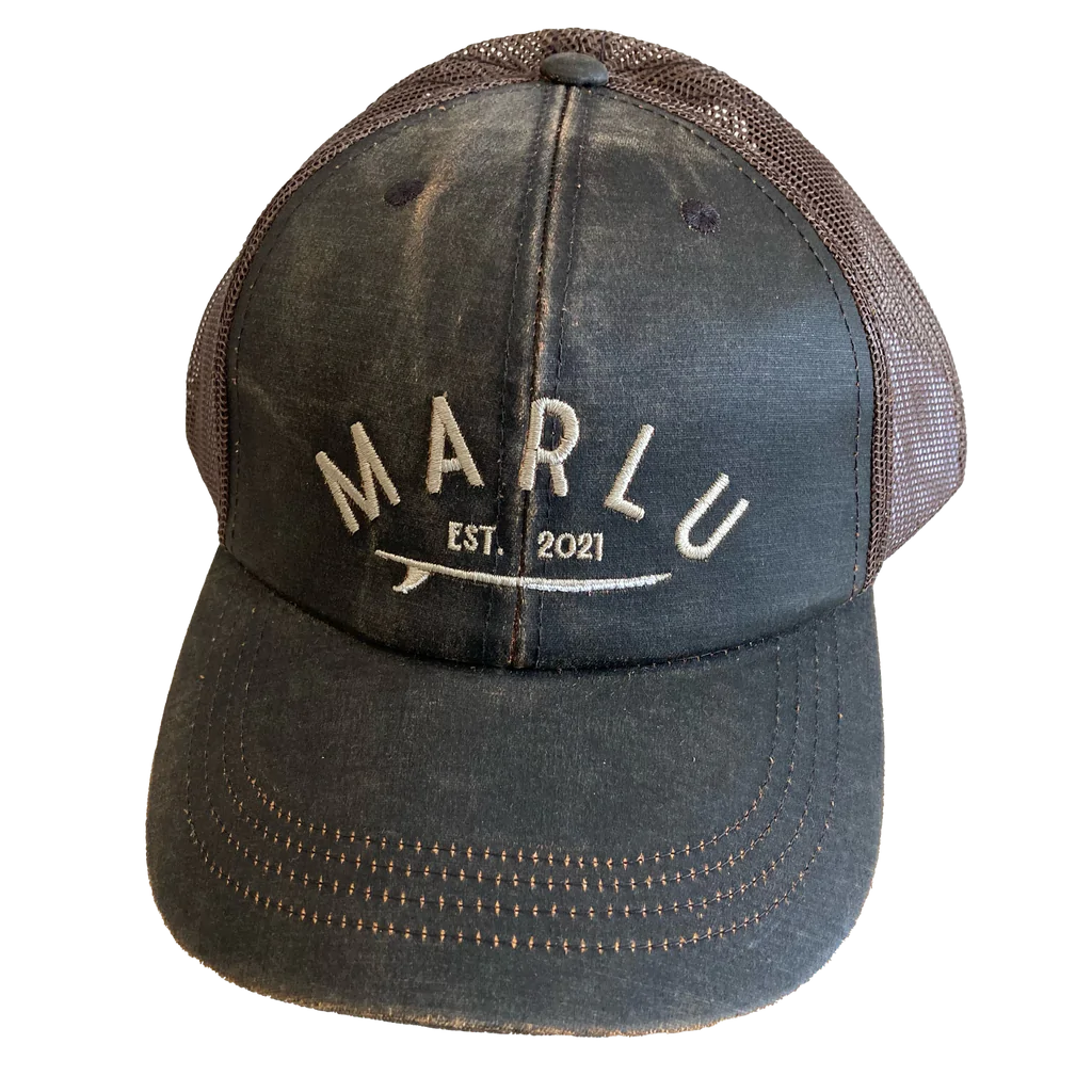 Marlu Weathered Cotton Trucker Cap