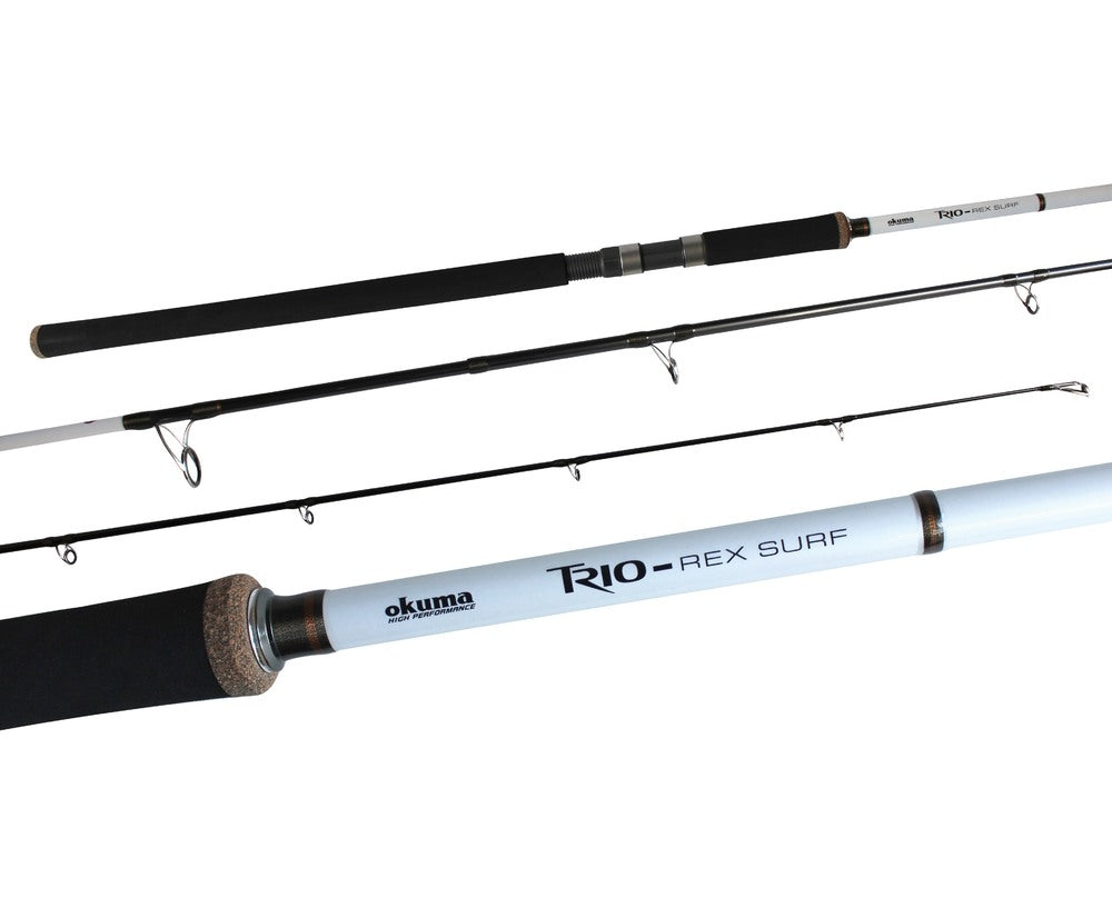 okuma 12 surf rod Okuma Trio Rex Surf Rod