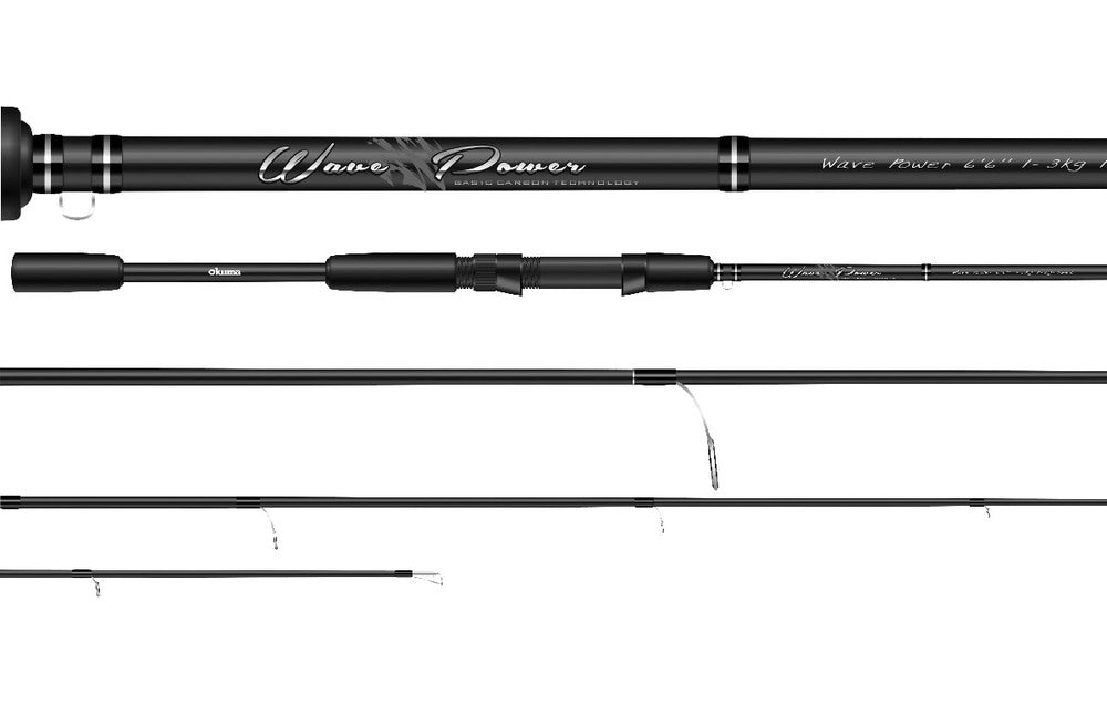 Okuma Wavepower Spin Fishing Rod - 7ft