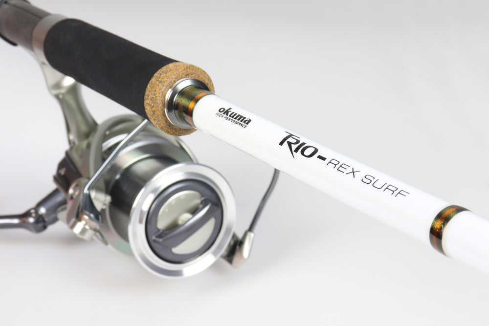 12 okuma surf rod and reel Okuma Trio Rex Surf Rod
