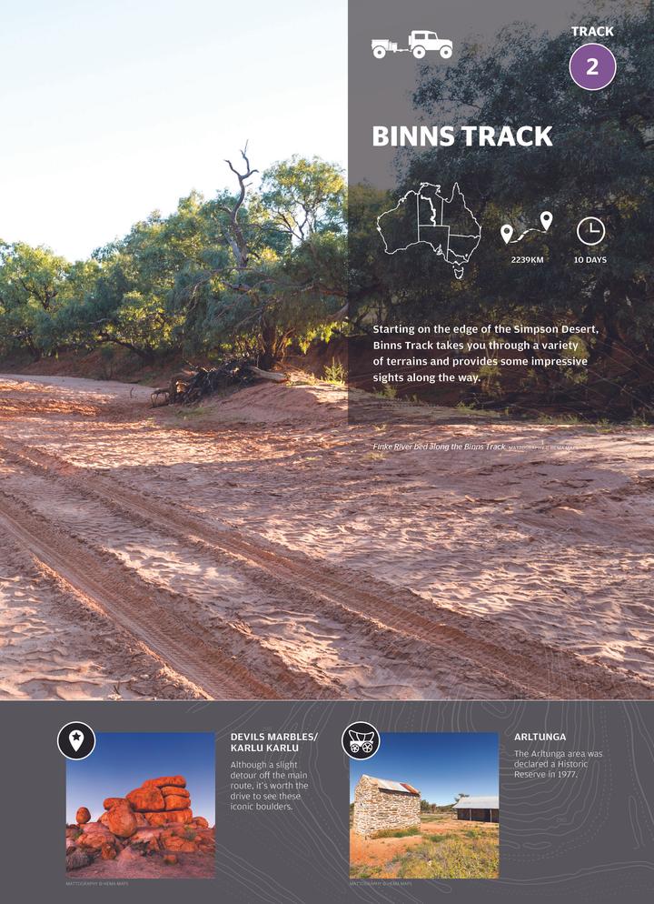 Hema Great Desert Tracks Guidebook
