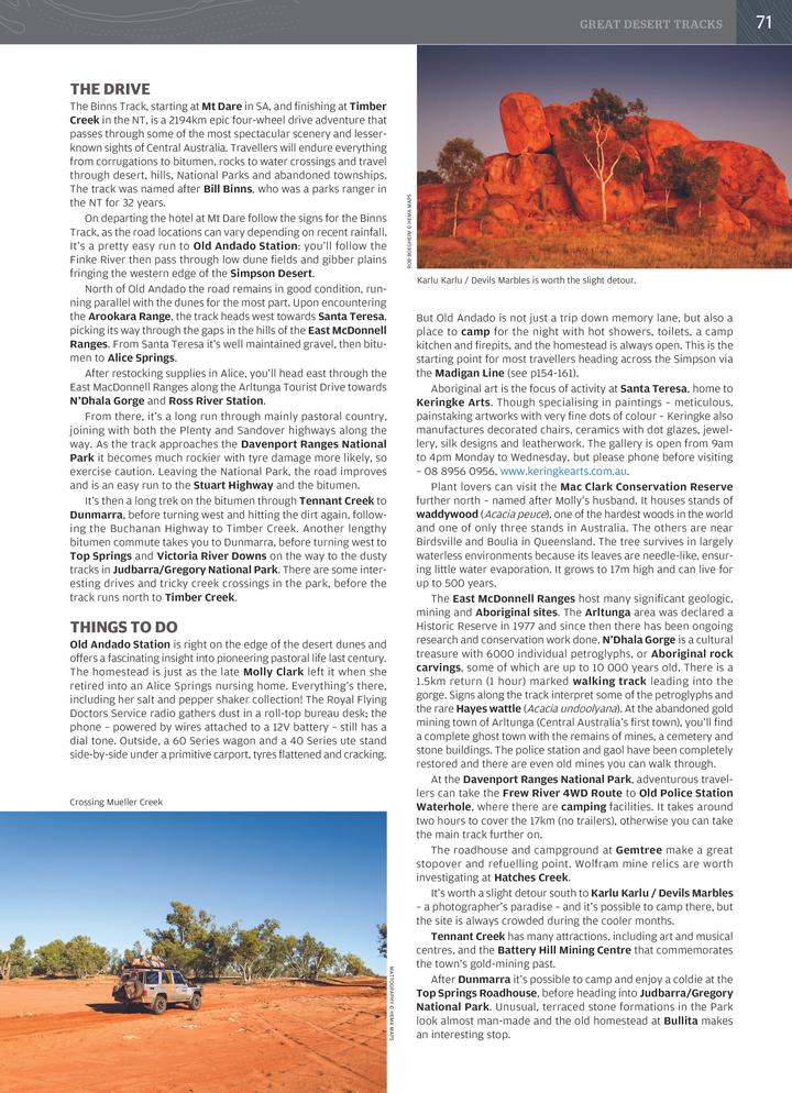 Hema Great Desert Tracks Guidebook