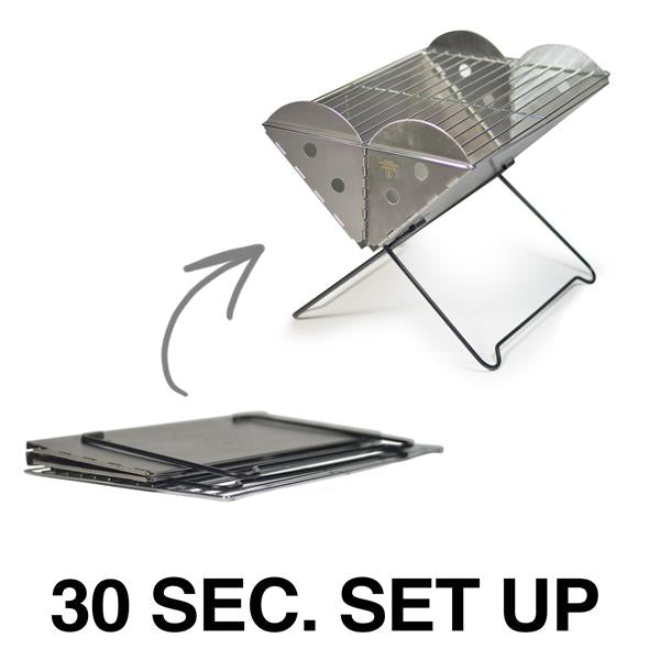 UCO Flatpack Portable Grill & Firepit - Medium