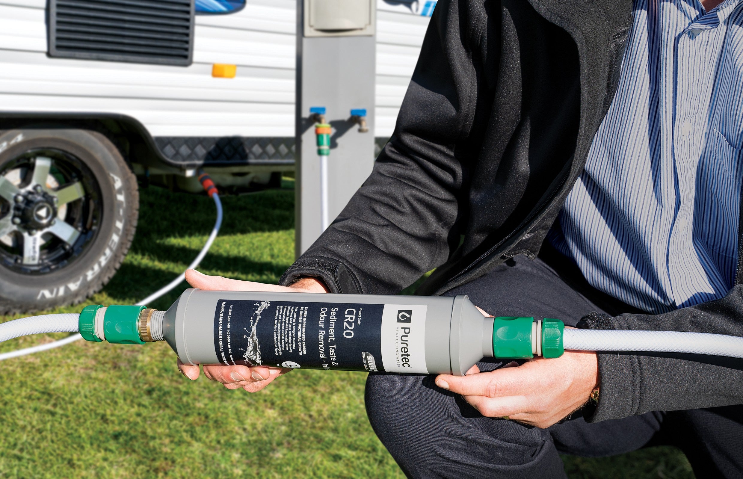 Puretec Inline Caravan Water Filter